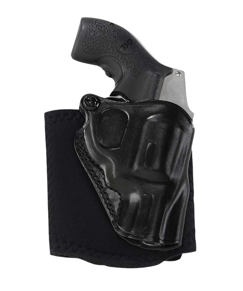 Galco AG158B Ankle Glove Size Fits Ankles up to 13″ Black Leather Hook & Loop Fits S&W J Frame Fits Charter Arms Undercover Right Hand Galco AG158B Ankle Glove Size Fits Ankles up to 13″ Black Leather Hook & Loop Fits S&W J Frame Fits Charter Arms Undercover Right Hand