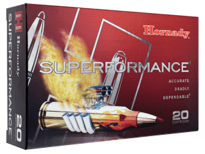 Hornady 82193 Superformance 300WinMag 180gr Super Shock Tip 20rd Box