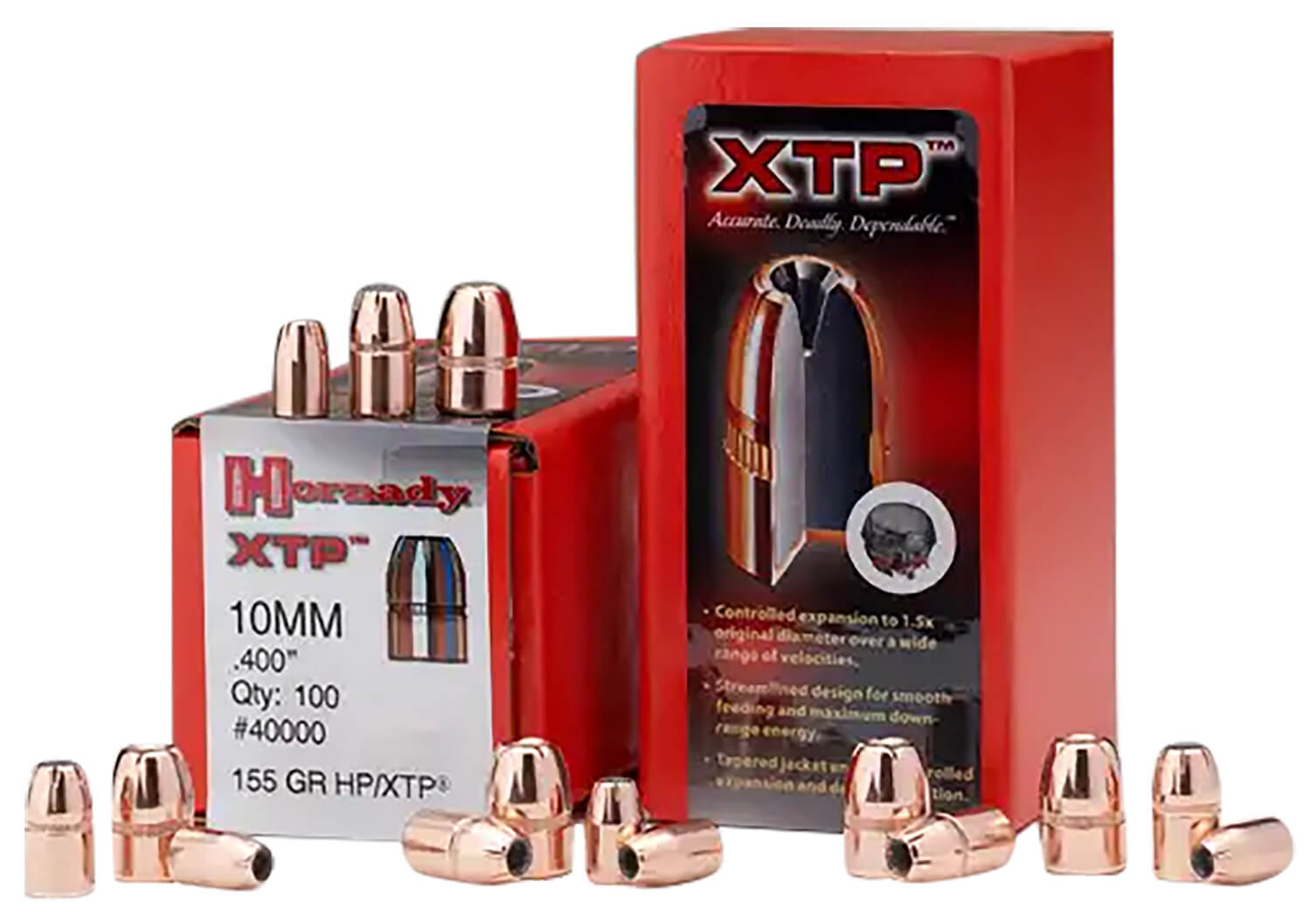 Hornady 31000 XTP 30 Cal .309 90 gr Hollow Point 100rd Box - Image 2