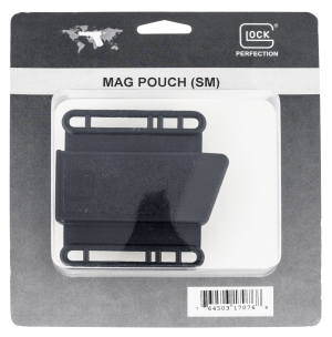 Glock MP17076 Mag Pouch OWB Black Polymer Belt Loop Mount Up To 2.25" Fits G17/19/22/23/36/27/34/35