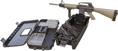 MTM Case-Gard TRB40 Tactical Range Box Black Polymer 24.60" L x 11.30" x 8.30" H