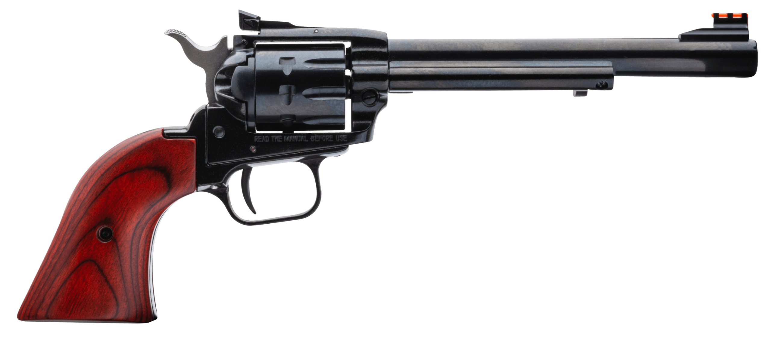 Heritage Mfg RR22999MB6AS Rough Rider 22 LR 22 WMR 9 Shot 6.50" Black Steel Barrel Black Zinc Alloy Frame Black Cylinder Cocobolo Grip Hammer/Thumb Safety Exposed Hammer