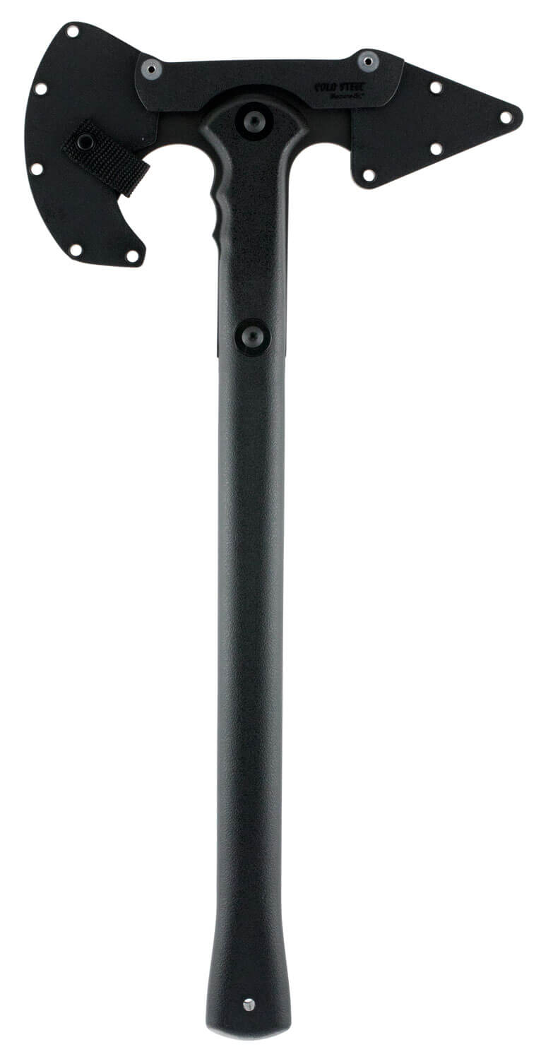 Cold Steel 90PTH Trench Hawk 3.50" Blade 1055 Carbon Steel Blade Black Polypropylene Handle 19" Long Tomahawk - Image 2