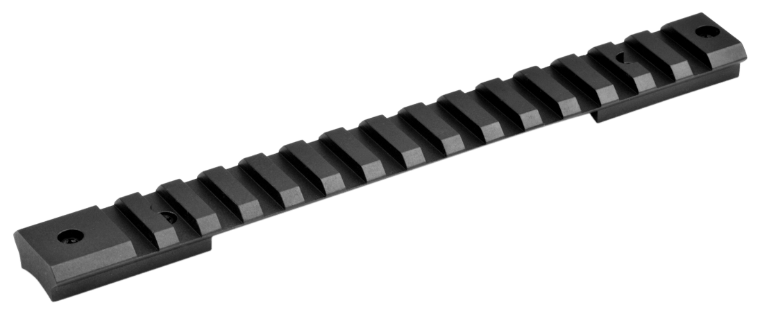 Warne M673M20MOA Remington 700 Tactical Rail Matte Black Short Action 20 MOA