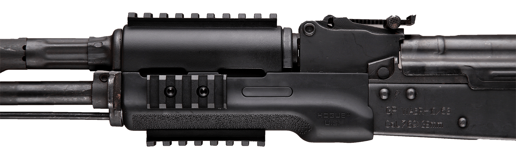 Hogue 74004 Forend Made of Rubber with Black Finish & OverMolded Gripping Area for Standard Chinese & Russian AK-47 AK-74