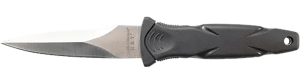 Smith & Wesson Knives SWHRT3 Military Boot Knife 3.50 Fixed Spear Point Plain Black TPR Handle Includes Sheath"