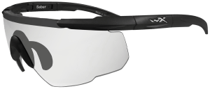 Wiley X Eyewear 303 Saber Advanced Safety Glasses Matte Black/Clear