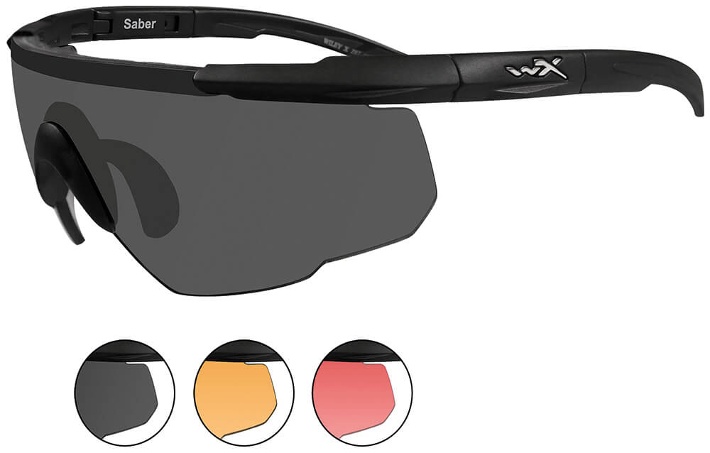 Wiley X Eyewear 309 Saber Advanced Safety Glasses Matte Black Wiley X Eyewear 309 Saber Advanced Safety Glasses Matte Black