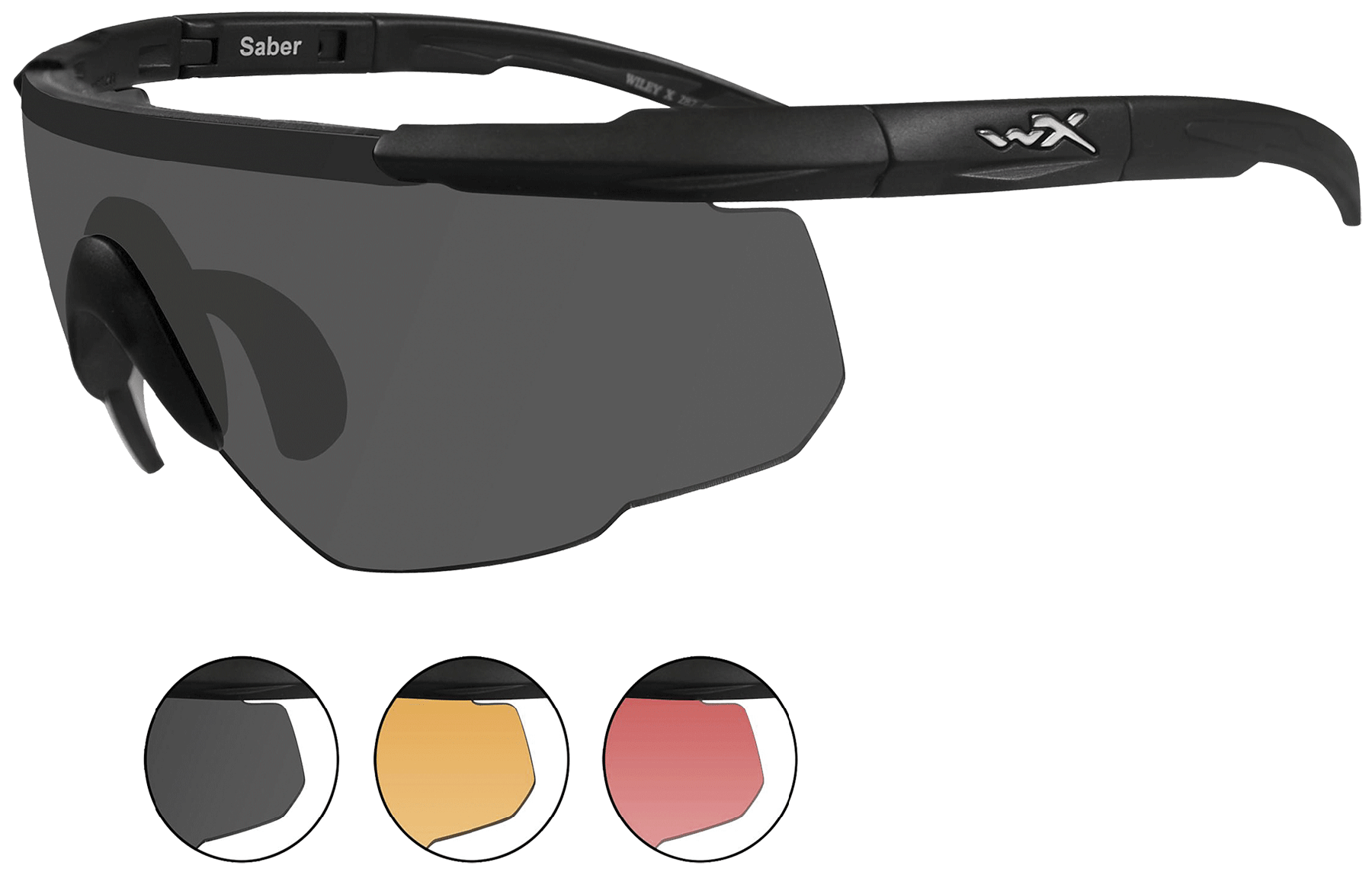 Wiley X Eyewear 309 Saber Advanced Safety Glasses Matte Black Wiley X Eyewear 309 Saber Advanced Safety Glasses Matte Black