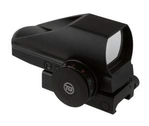 Truglo TG8380B Tru-Brite Dual Color 1x 34mm Multi-Reticle Dual Illuminated Red/Green 4 Pattern CR2032 Lithium Black