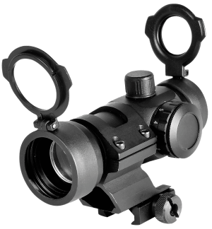NcStar DMRG130 30 mm Red & Green Dot Tube Reflex Optic  1x30mm 3 MOA Red/Green Dual Illuminated Reticle Black Anodized Aluminum