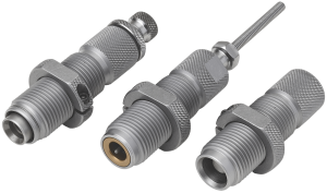Hornady 546527 Custom Grade Series II 3-Die Set for 38 Special 357 Mag 357 Rem Max Includes Sizer/Seater/Expander