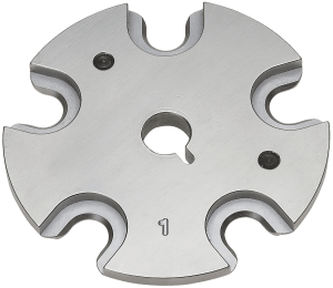 Hornady 392645 Lock-N-Load Shell Plate #45 Silver Multi Caliber Steel