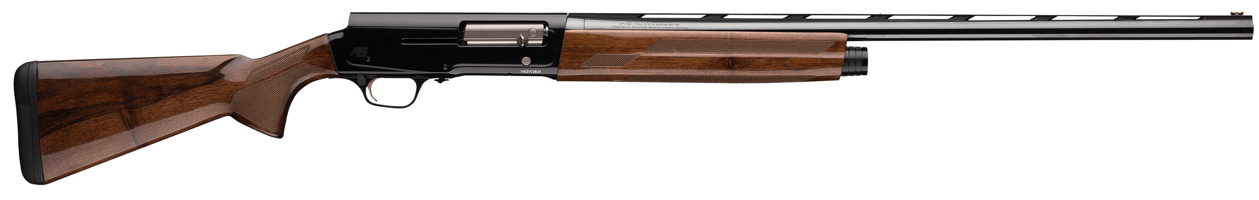 Browning 0118003005 A5 Hunter 12 Gauge 26 Barrel 3" 4+1 Gloss Black Barrel & Anodized Receiver Gloss Turkish Walnut Stock With Close Radius Pistol Grip"