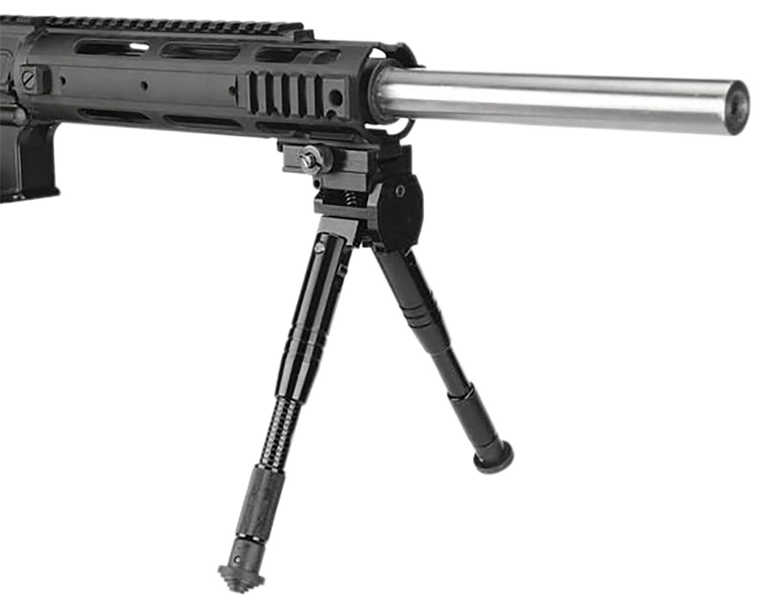 Caldwell 531123 Prone Bipod Matte Black 8.25-12" Aluminum - Image 2
