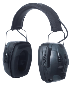 Howard Leight R01902 Impact Pro Electronic Muff 30 dB Over the Head Black/Gray Adult 1 Pair