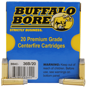 Buffalo Bore Ammunition 36B20 Heavy Strictly Business 32 H&R Mag +P 130 gr Hard Cast 20rd Box