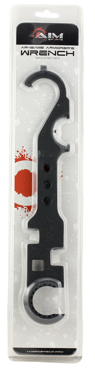 Aim Sports PJTW3 Combo Wrench Black Powder Coated Steel Metal AR Platform - Image 2