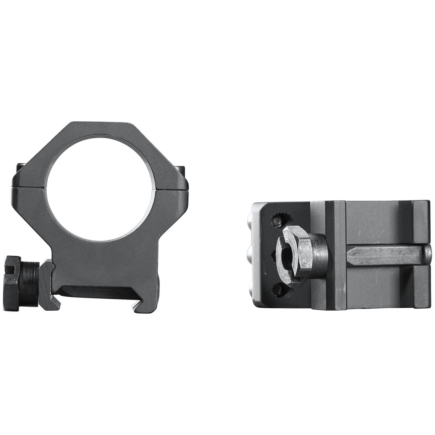 Weaver Mounts 99689 Picatinny Six-Hole 1" High Black Anodized Aluminum - Image 2