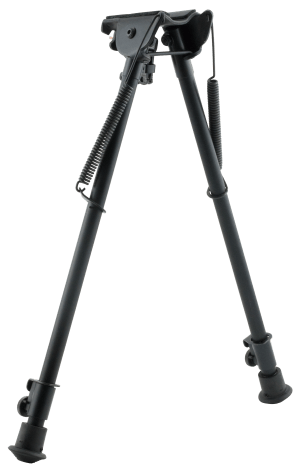 Harris Bipods 25S Model 25 Series S Swivel Bipod Black Anodized 12-25" Steel/Aluminum