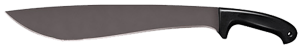 Cold Steel 97JMS Jungle 16" Black Matte Baked-On Anti Rust 1055 Carbon Steel Blade/ Black Polypropylene Handle 22" Long Includes Sheath