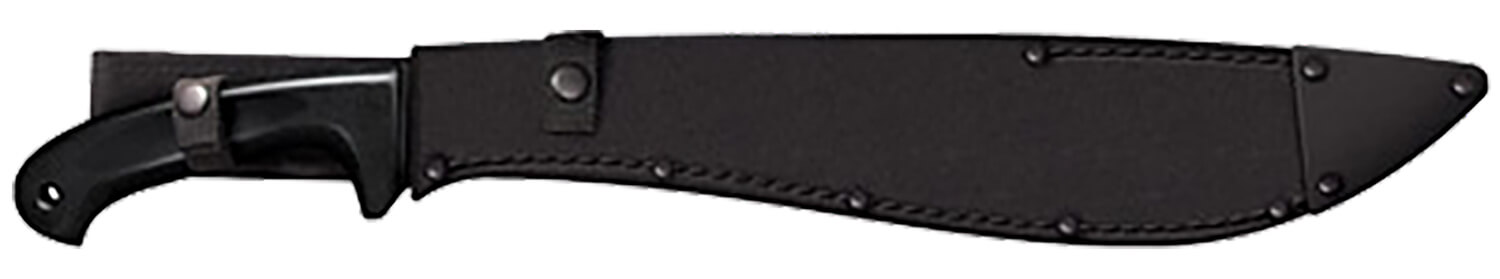 Cold Steel 97JMS Jungle 16" Black Matte Baked-On Anti Rust 1055 Carbon Steel Blade/ Black Polypropylene Handle 22" Long Includes Sheath - Image 2