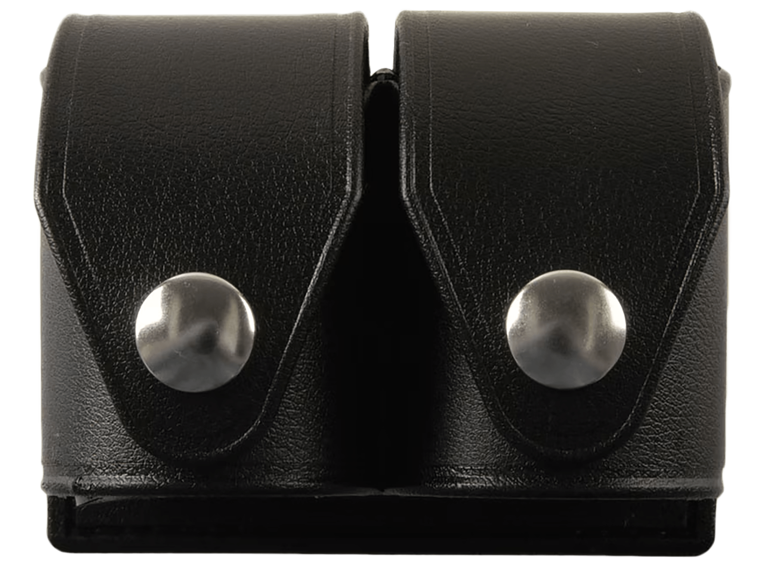 HKS 203MB SpeedLoader Case Double Black Hytrel Belt Loop Medium Belts 2.25" Wide
