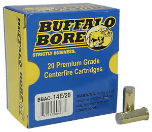 Buffalo Bore Ammunition 14E20 Anti-Personnel Strictly Business 44 S&W Spl 200 gr Hard Cast Wadcutter 20rd Box