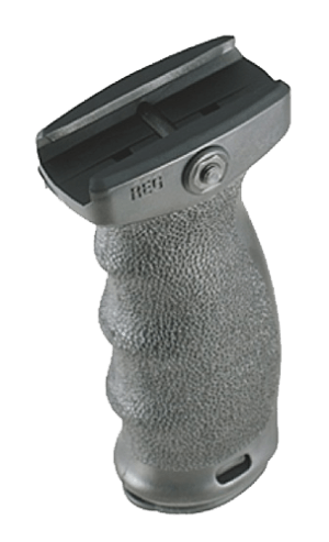 Mission First Tactical REG React Vertical Grip Ergonomic Black Polymer for AR-Platform