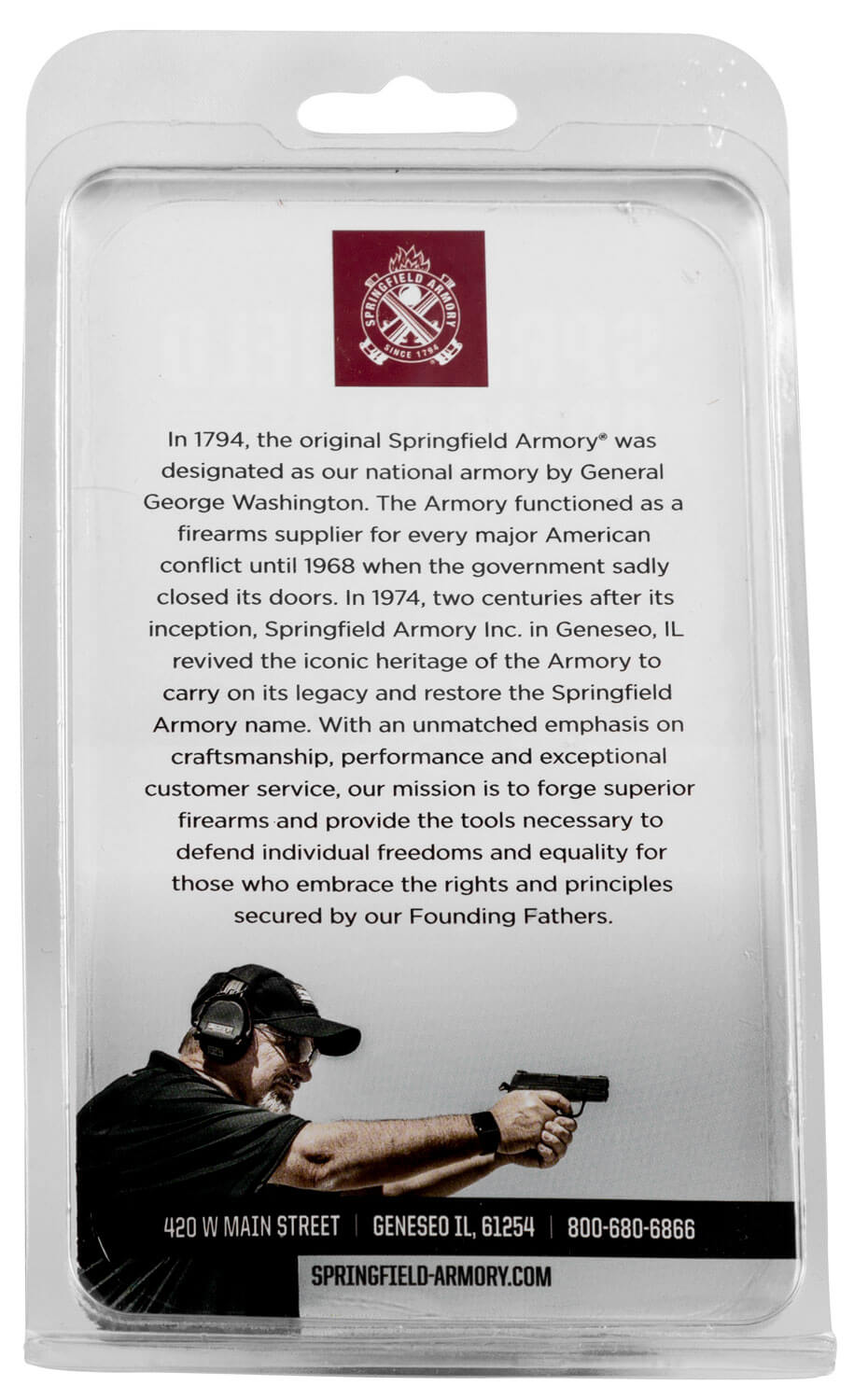 Springfield Armory XDS5002 Backstrap Sleeve made of Polymer with Black Finish & 1 Piece Design for 45 ACP Springfield Armory XD-S with #2 Backstrap & 3.30"-4" Barrel - Image 4
