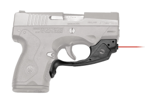Crimson Trace LG483 Laserguard 5mW Red Laser with 633nM Wavelength & 50 ft Range Black Finish for Beretta Nano