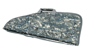 NcStar CVD2907-42 VISM Rifle Case Digital Camouflauge PVC Nylon with Double Zippers Foam Padding & ID Holder 42" L x 13" H Interior Dimensions