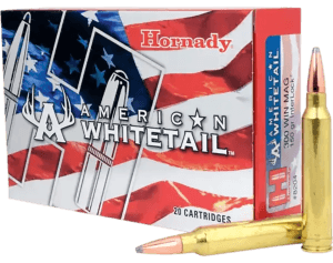 Hornady 8204 American Whitetail InterLock 300 Win Mag 150 gr InterLock Spire Point 20rd Box