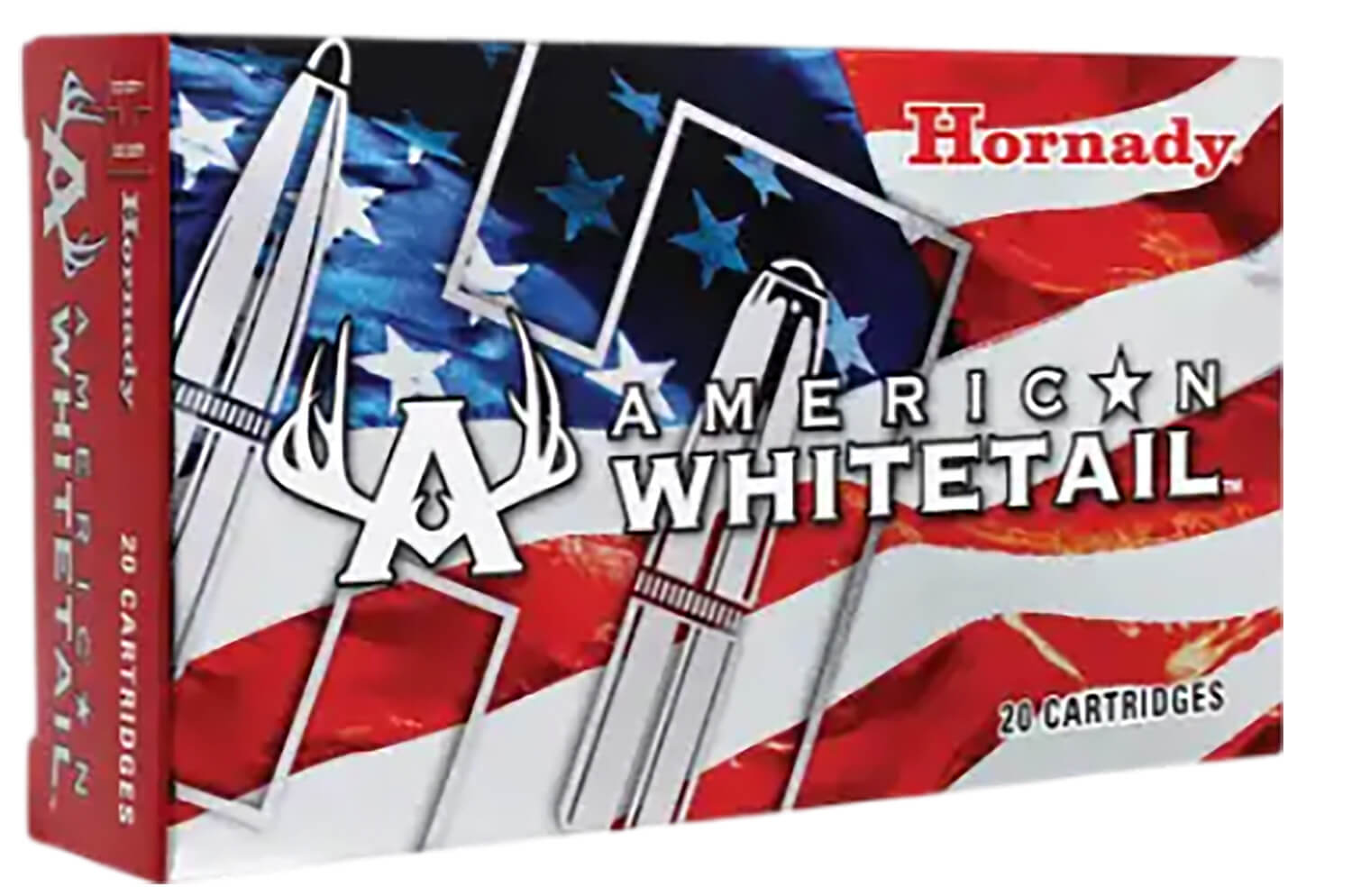 Hornady 8204 American Whitetail InterLock 300 Win Mag 150 gr InterLock Spire Point 20rd Box - Image 2