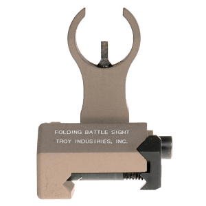 Troy Ind SSIGFBSFHFT00 Front Folding BattleSight HK Flat Dark Earth Front Sight