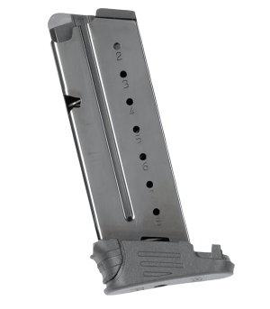 Walther Arms 2796589 PPS Black Detachable 7rd for 9mm Luger Walther PPS M1 Classic with Paddle Mag Release