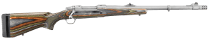 Ruger 47118 Guide Gun 30-06 Springfield 4+1 20" Threaded Barrel With Muzzle Brake Hawkeye Matte Stainless Steel Green Mountain Laminate Stock Optics Ready