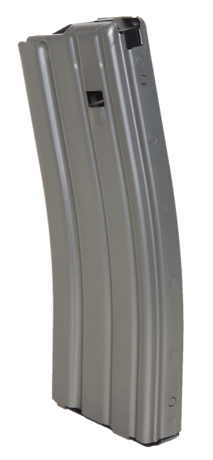 DuraMag 3023002175CP Speed Replacement Magazine Gray with Black Follower Detachable 30rd 223 Rem 300 Blackout 5.56x45mm NATO for AR-15