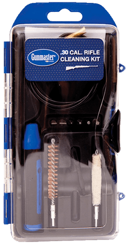 DAC GM30LR GunMaster Cleaning Kit 30 Cal Rifle/14 Pieces Black/Blue