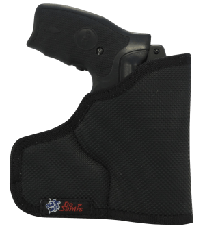 DeSantis Gunhide M33BJN3Z0 Nemesis Ammo Pocket Rubberized Fabric Fits S&W J Frame Fits 2 Barrel Ambidextrous"