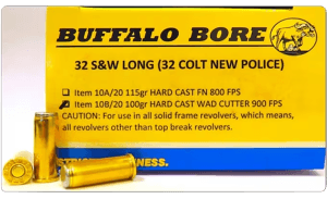 Buffalo Bore Ammunition 7D20 Buffalo-Barnes Strictly Business 454 Casull 250 gr Barnes VOR-TX XPB Lead-Free 20rd Box