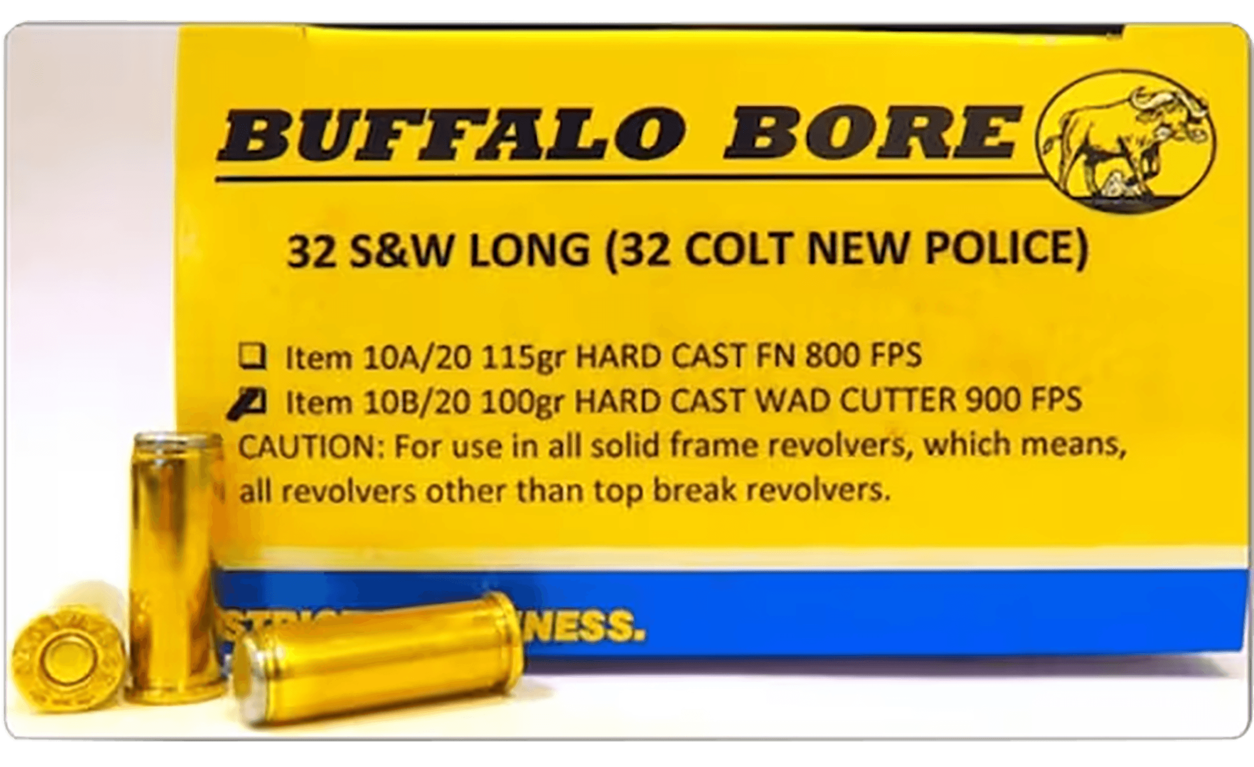 Buffalo Bore Ammunition 7D20 Buffalo-Barnes Strictly Business 454 Casull 250 gr Barnes VOR-TX XPB Lead-Free 20rd Box