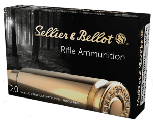 Sellier & Bellot SB3006E Rifle 30-06 Springfield 180 gr Soft Point Cut Through Edge 20rd Box
