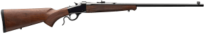 Winchester Repeating Arms 524100170 Model 1885 Low Wall Hunter 17 HMR 1rd 24 Blued Octagon Barrel & Steel Receiver  Schnabel-Style Checkered Forearm  Checkered  Walnut Curved Grip Stock w/Pachmayr Decelerator Recoil Pad"