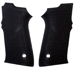 Hogue 40010 Grip Panels  Black Rubber for S&W 5906  4006