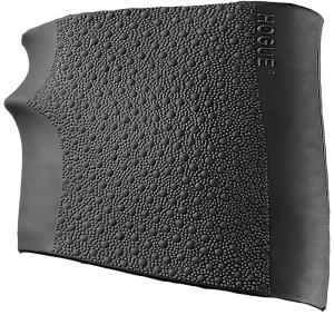 Hogue 18000 HandAll Jr. Grip Sleeve Small Size made of Rubber with Textured Black Finish & Finger Groove for Most 22 25 & 38 Pistols
