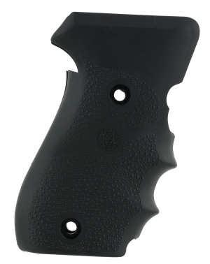 Hogue 20000 OverMolded Grip Cobblestone Black Rubber with Finger Grooves for Sig P220