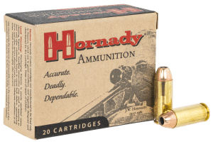 Hornady 9126 Custom Personal Defense 10mm Auto 180 gr Hornady XTP Hollow Point (XTPHP) 20rd Box