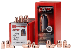 Hornady 40000 XTP 10mm .400 155 GR Hollow Point 100 Box