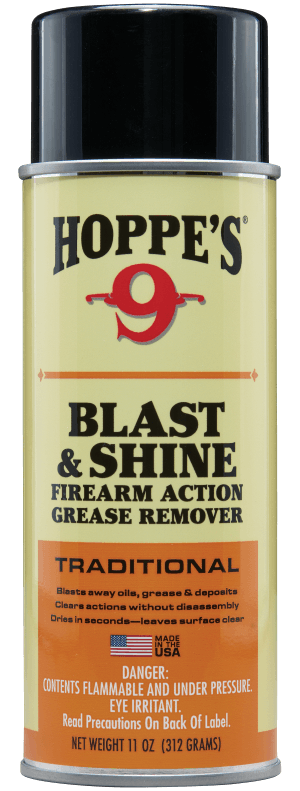 Hoppe's CD1 No. 9 Blast & Shine Removes Dirt Grease Oil 11 oz. Aerosol Can
